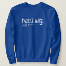 Paddeln Sie hart. Grenzgewässer
