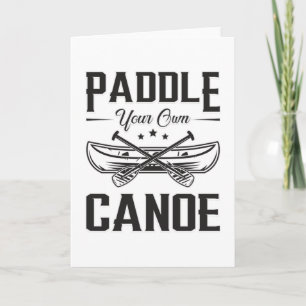 Paddeln Sie Ihr eigenes Kanuboot Sailor River Karte