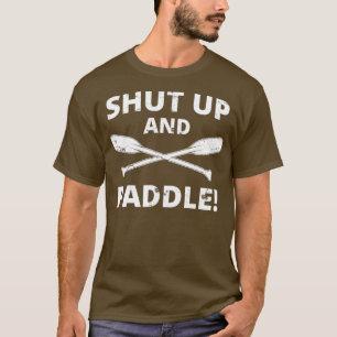 Paddeln und Kayaking Whitewater Rafting T-Shirt