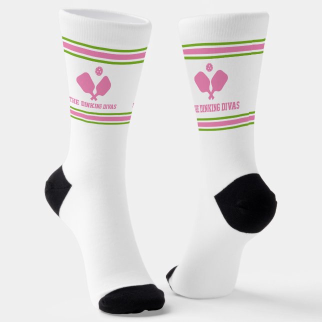 Paddels Personalisiertes Team Socken (Gewinkelt)