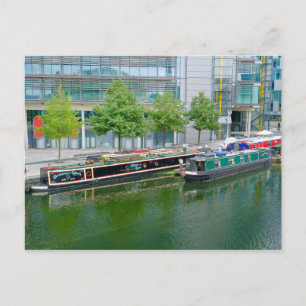 Paddington Basin, London UK Postcard Postkarte