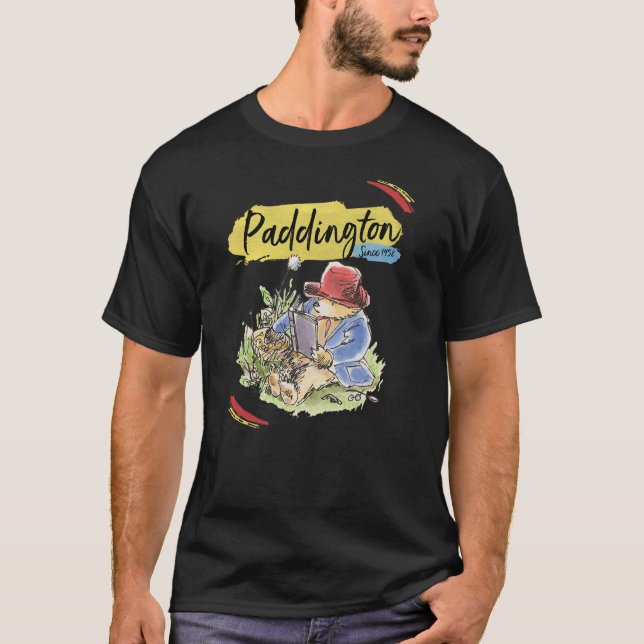 Paddington Bear Portrait Picnic T-Shirt (Vorderseite)