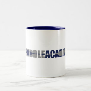 Paddle Acadia National Park Kanufahren Maine Zweifarbige Tasse