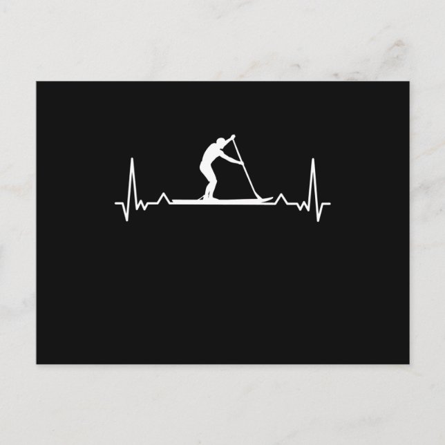 Paddle Boarding Geschenk für Paddle Boarder Postkarte (Vorderseite)