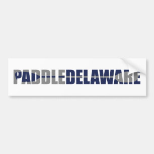 Paddle Delaware Kayaking Autoaufkleber