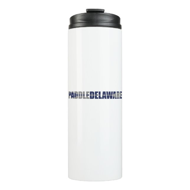Paddle Delaware Kayaking Thermosbecher (Vorderseite)