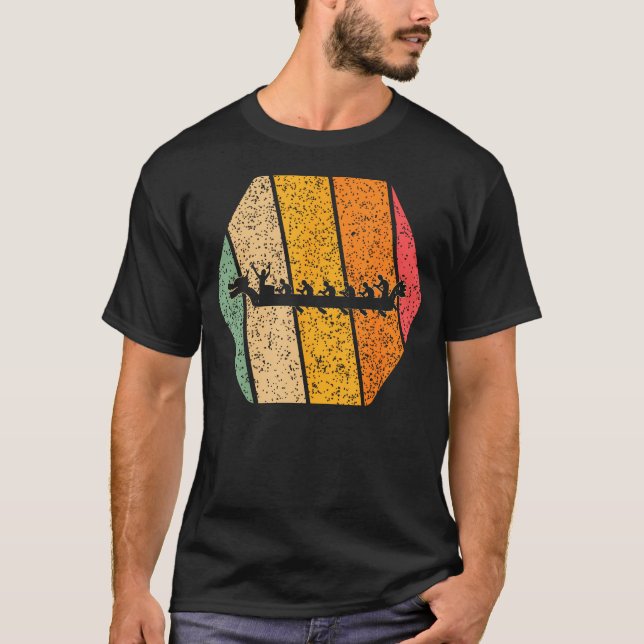 Paddle Drachenboot T-Shirt (Vorderseite)