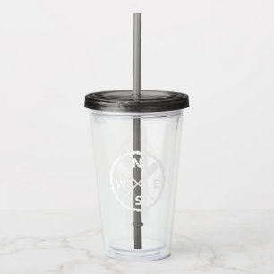 Paddle Explorer Design - Akryllischer Tumbler Acryltrinkbecher