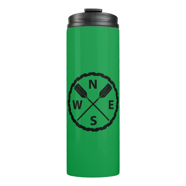 Paddle Explorer Design - Thermal Tumbler Thermosbecher (Vorderseite)