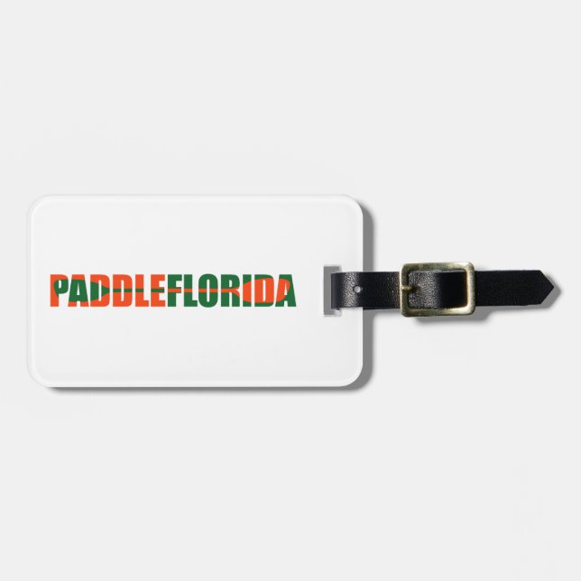 Paddle Florida Kayaking Gepäckanhänger (Vorderseite horizontal)
