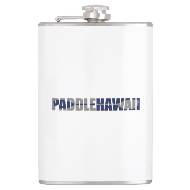 Paddle Hawaii Kayaking Flachmann (Vorderseite)