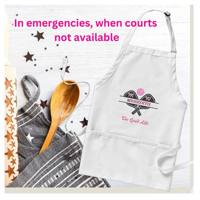 Paddle-Individuelle Name-Monogramm Schürze (Von Creator hochgeladen)