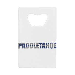 Paddle Lake Tahoe Kayaking Geldbeutel Flaschenöffner
