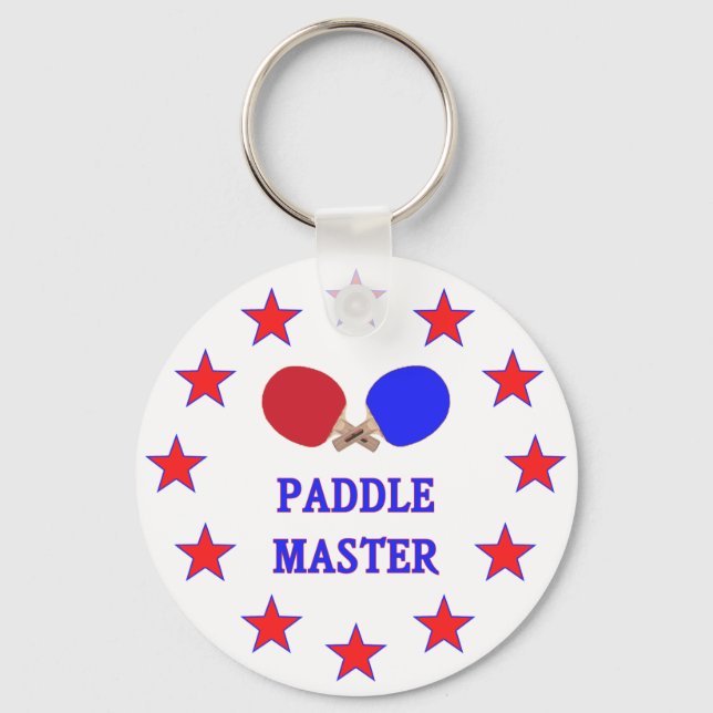 Paddle Master Ping Pong Schlüsselanhänger (Vorderseite)