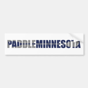 Paddle Minnesota Kayaking Autoaufkleber