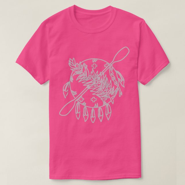 Paddle Oklahoma Lichtbild T-Shirt (Design vorne)