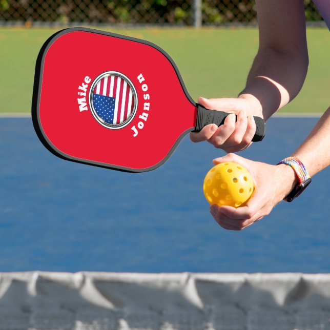 Paddle-Paddel - Name für eine benutzerdefinierte a Pickleball Schläger (InSitu)