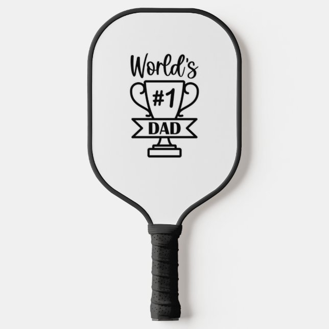 Paddle-Paddel zum Vatertag Pickleball Schläger (Vorderseite)