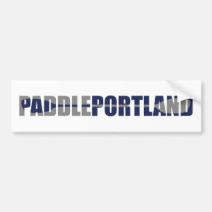 Paddle Portland Kayaking Autoaufkleber