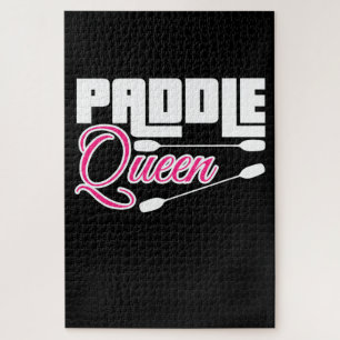 Paddle Queen Girl Kayak Puzzle