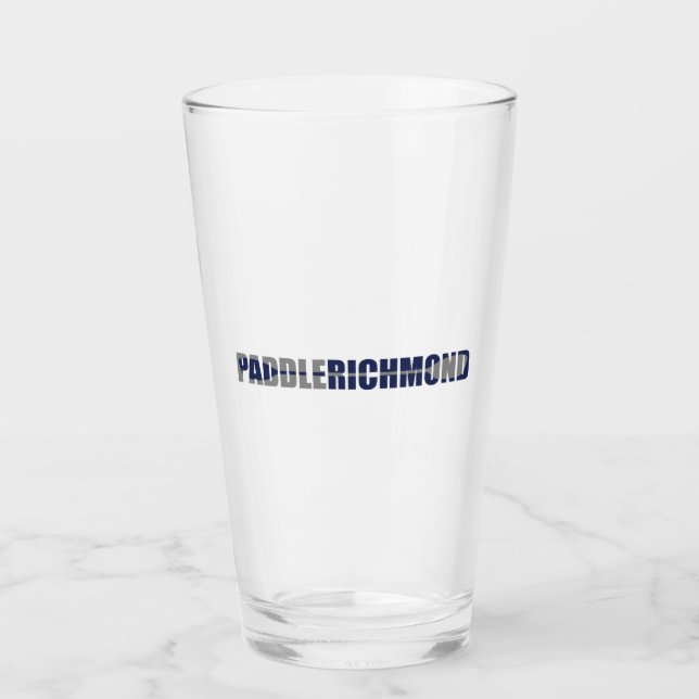 Paddle Richmond Virginia Kayaking Glas (Vorderseite)