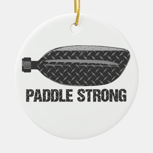 Paddle Strong Keramik Ornament (Vorne)