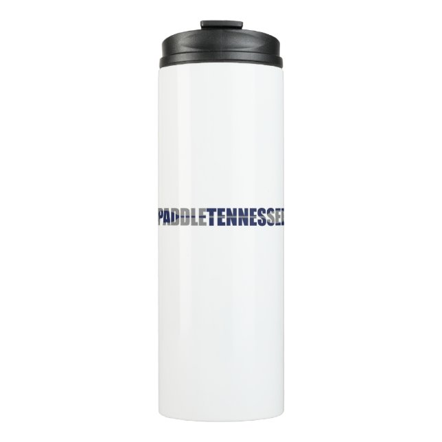 Paddle Tennessee Kayaking Thermosbecher (Vorderseite)