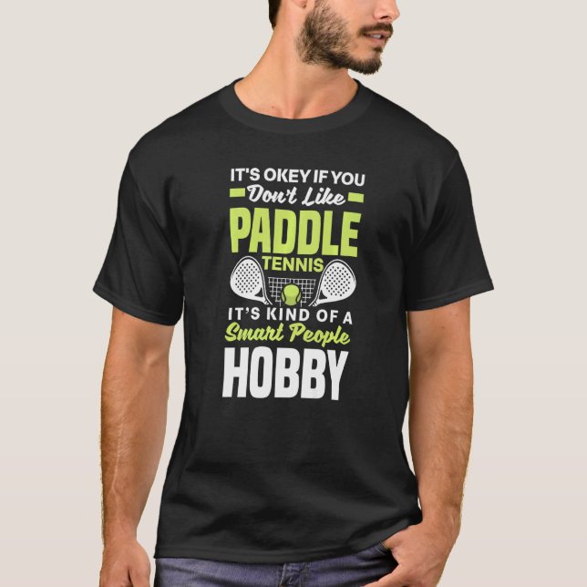Paddle Tennis  Padel Tennis T-Shirt (Vorderseite)