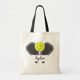 Paddle und Ball-Design des benutzerdefinierten Pic Tragetasche