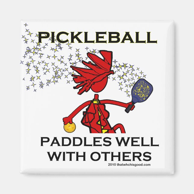 Paddle von Pickleball mit anderen Magnet (Vorne)