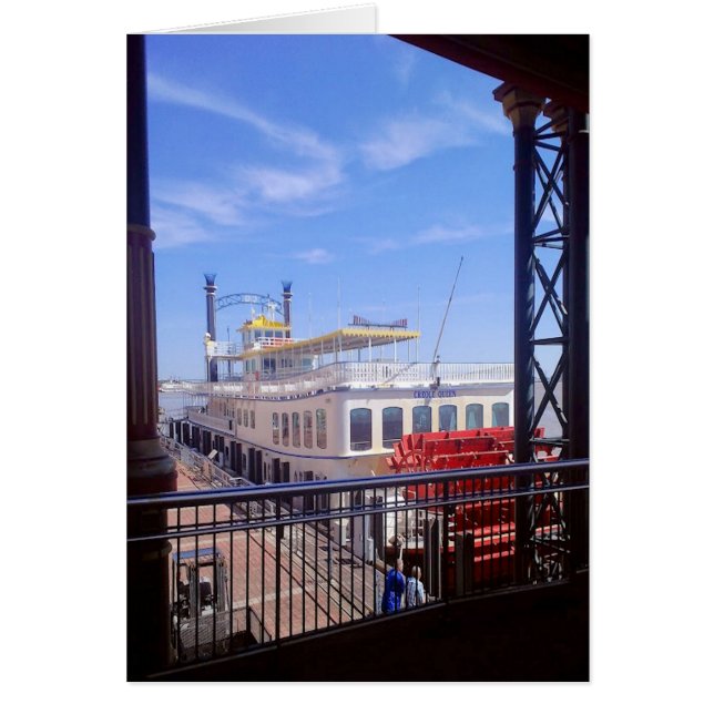 Paddle Wheeler am Fluss (Vorne)