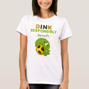 Paddleball Dink verantwortungsbewusst T - Shirt vo