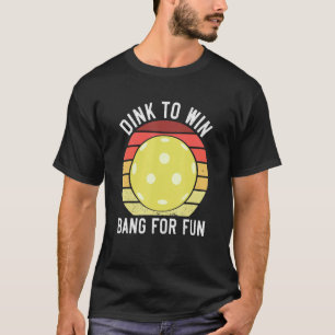 Paddleball Player Dink zum Knall gewinnen T-Shirt