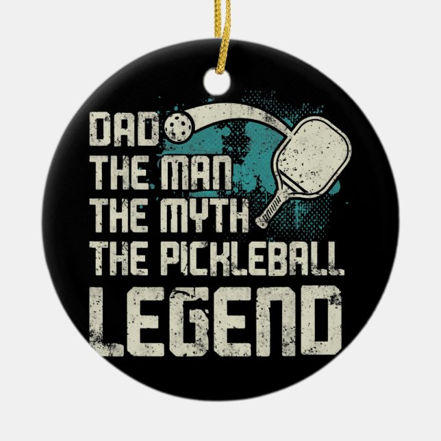 Paddleball-Sportpaddel für Mens Pickleball Keramik Ornament (Vorne)