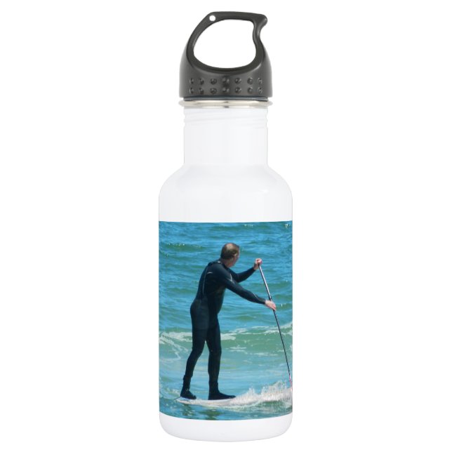 Paddleboarding Trinkflasche (Vorderseite)