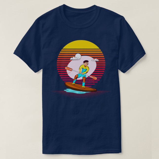 Paddleboarding Vapor T-Shirt (Design vorne)
