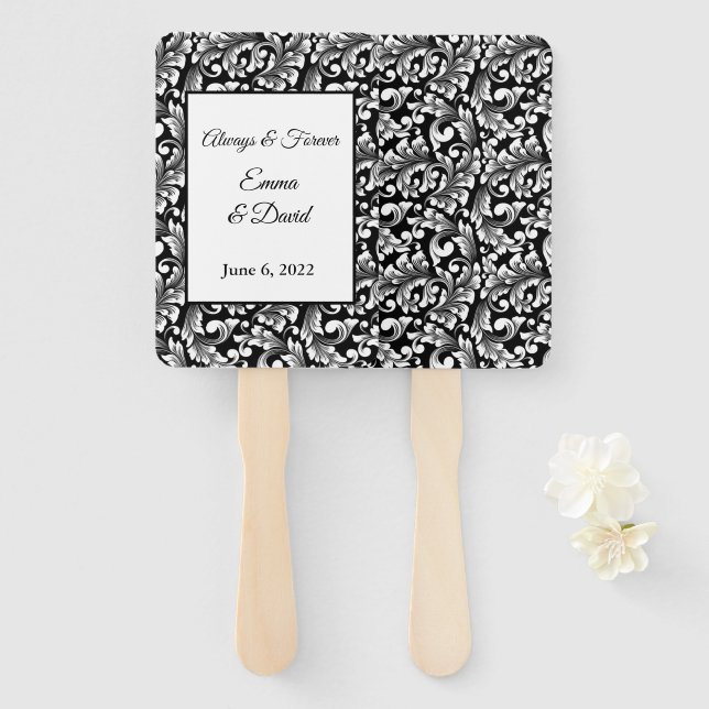 Paddlefächer Fächer (Vorne und Hinten)