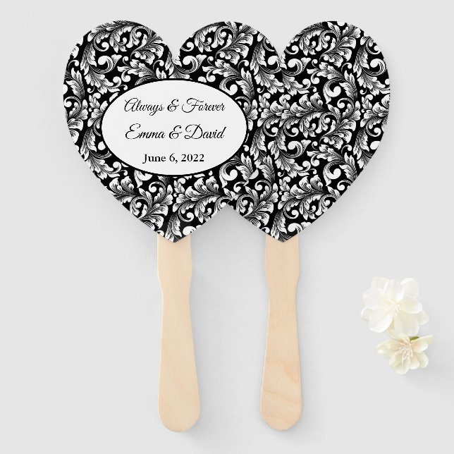 Paddlefächer Fächer (Vorne und Hinten)