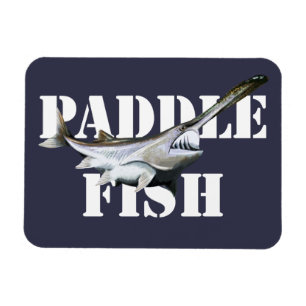 Paddlefisch Magnet