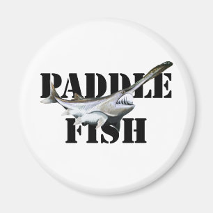 Paddlefisch Magnet