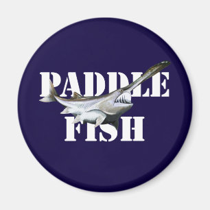 Paddlefisch Magnet