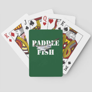 Paddlefisch Spielkarten