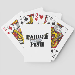 Paddlefisch Spielkarten