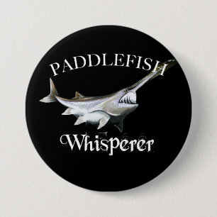 Paddlefish Whisperer Button