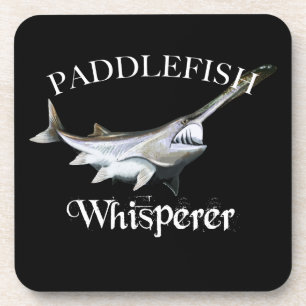 Paddlefish Whisperer Getränkeuntersetzer