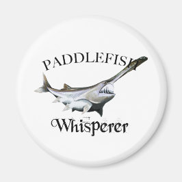 Paddlefish Whisperer Magnet