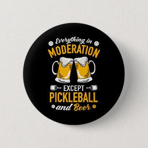 Paddlell Tennis - Dminton Beer Tasse Picklell and  Button