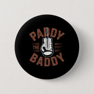 Paddy Baddy Irish Boxing Fan Geschenk Button