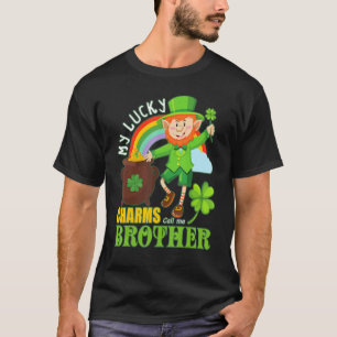 Paddy Day St Patricks Lucky Charts Rufen Sie mich T-Shirt