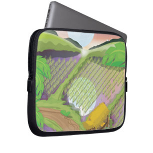 Paddy-Feld Laptopschutzhülle